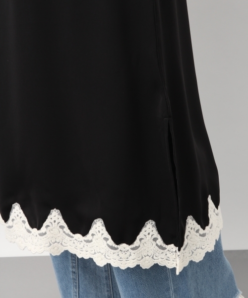 LEPSIM（レプシィム）の「レースツカイキャミワンピース　779649（ワンピース・レディース・ブラック/グレー/イエロー/グリーン・MEDIUM/LARGE）」の15枚目の写真