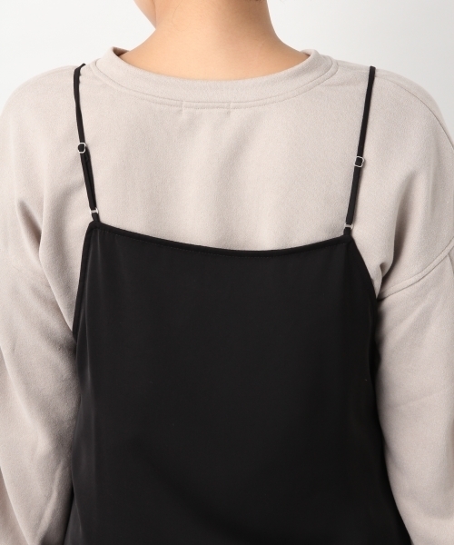 LEPSIM（レプシィム）の「レースツカイキャミワンピース　779649（ワンピース・レディース・ブラック/グレー/イエロー/グリーン・MEDIUM/LARGE）」の5枚目の写真