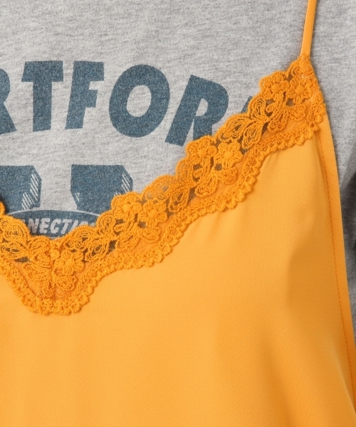 LEPSIM（レプシィム）の「レースツカイキャミワンピース　779649（ワンピース・レディース・ブラック/グレー/イエロー/グリーン・MEDIUM/LARGE）」の10枚目の写真