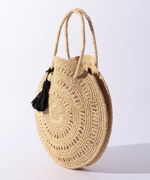 ODETTE E ODILE（オデットエオディール）の「MAISON N.H CERCLE M（かごバッグ・レディース・ライトグレー/ダークブラウン/ナチュラル/オレンジ系その他・FREE）」の10枚目の写真