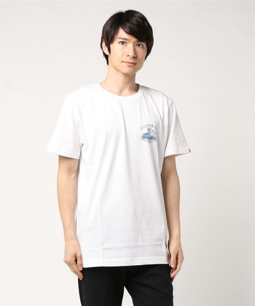 ELEMENT(エレメント)の「ELEMENT メンズ 【TIMBER!】 RIVER KEEPER SS Tシャツ(Tシャツ/カットソー・メンズ・ホワイト・LARGE/MEDIUM/X-LARGE)」の1枚目の写真