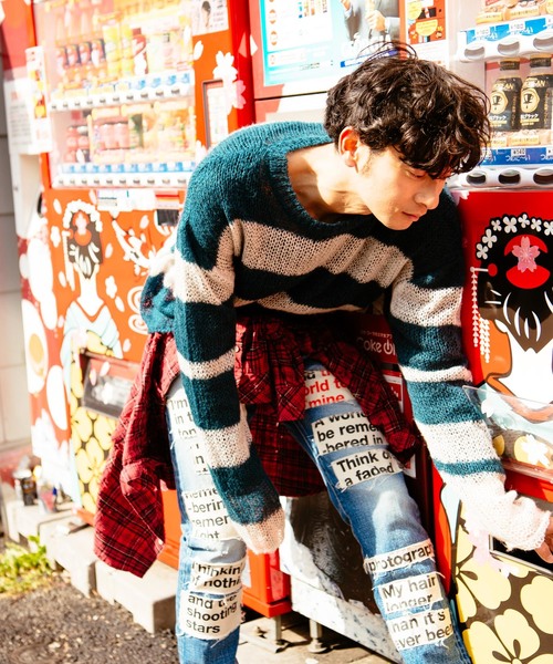 GLAMB by glamb(グラムバイグラム)の「Lyrics denim(デニム GLAMB by glamb(グラムバイグラム)の「Lyrics denim(デニム