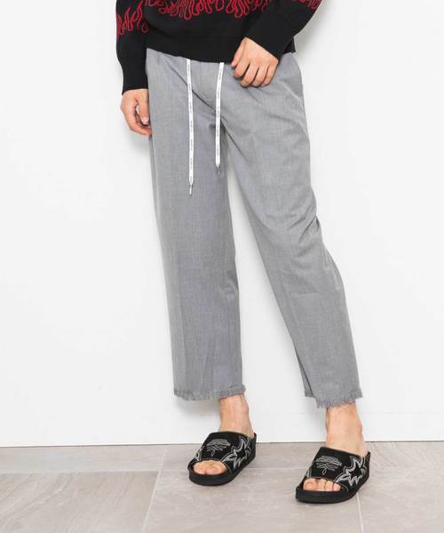 DISCOVERED(ディスカバード)の「【DISCOVERED】SKATE SLACKS PT(その他パンツ・メンズ・グレー/ブラック・1/2)」の2枚目の写真