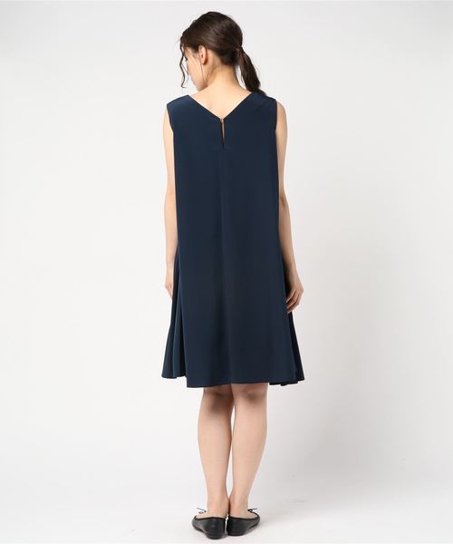 12Twelve Agenda(トゥエルブ アジェンダ)の「Aラインジャンスカ(ドレス・レディース・グリーン/チェリーピンク/ネイビー・M)」の9枚目の写真