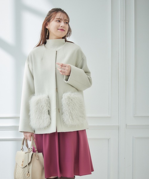 12Twelve Agenda(トゥエルブ アジェンダ)の「Aラインジャンスカ(ドレス・レディース・グリーン/チェリーピンク/ネイビー・M)」の15枚目の写真