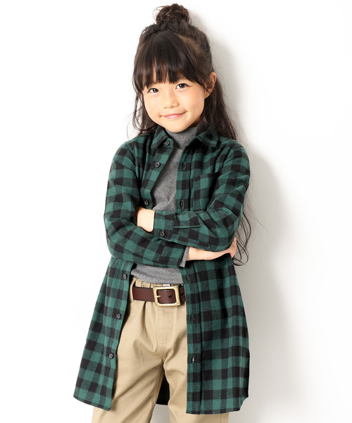devirock(デビロック)の「ネルチェックワンピース ネルシャツ(ワンピース・キッズ・その他1/その他2/その他3/その他4/その他5/その他6/その他7/その他8/その他9/その他10・110cm/100cm/120cm/130cm/140cm/150cm/160cm)」の7枚目の写真