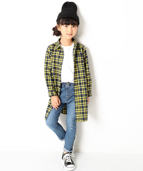 devirock(デビロック)の「ネルチェックワンピース ネルシャツ(ワンピース・キッズ・その他1/その他2/その他3/その他4/その他5/その他6/その他7/その他8/その他9/その他10・110cm/100cm/120cm/130cm/140cm/150cm/160cm)」の11枚目の写真