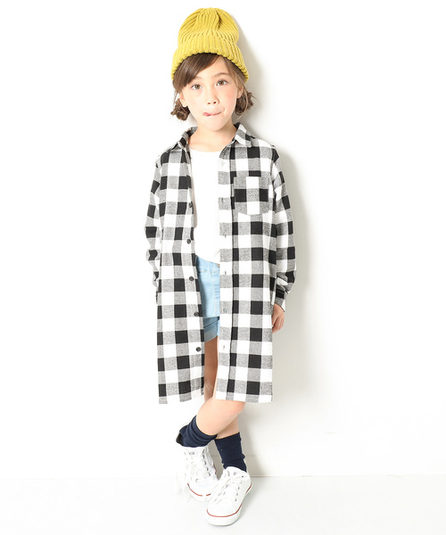 devirock(デビロック)の「ネルチェックワンピース ネルシャツ(ワンピース・キッズ・その他1/その他2/その他3/その他4/その他5/その他6/その他7/その他8/その他9/その他10・110cm/100cm/120cm/130cm/140cm/150cm/160cm)」の13枚目の写真