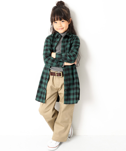 devirock(デビロック)の「ネルチェックワンピース ネルシャツ(ワンピース・キッズ・その他1/その他2/その他3/その他4/その他5/その他6/その他7/その他8/その他9/その他10・110cm/100cm/120cm/130cm/140cm/150cm/160cm)」の14枚目の写真