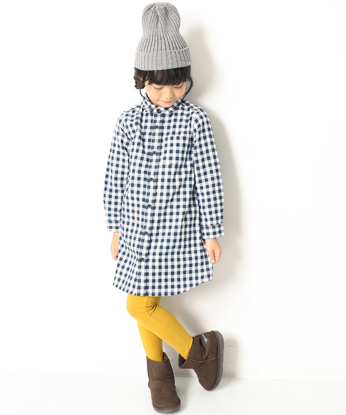 devirock(デビロック)の「ネルチェックワンピース ネルシャツ(ワンピース・キッズ・その他1/その他2/その他3/その他4/その他5/その他6/その他7/その他8/その他9/その他10・110cm/100cm/120cm/130cm/140cm/150cm/160cm)」の16枚目の写真