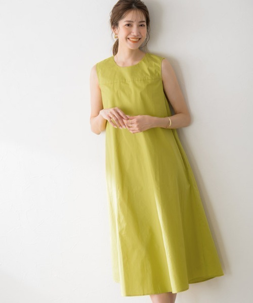 376 新品 BEIGE ベイジ LUIZA / ノースリーブワンピース 4 極美品】BEIGE, ベイジ♡ノースリーブワンピース 4