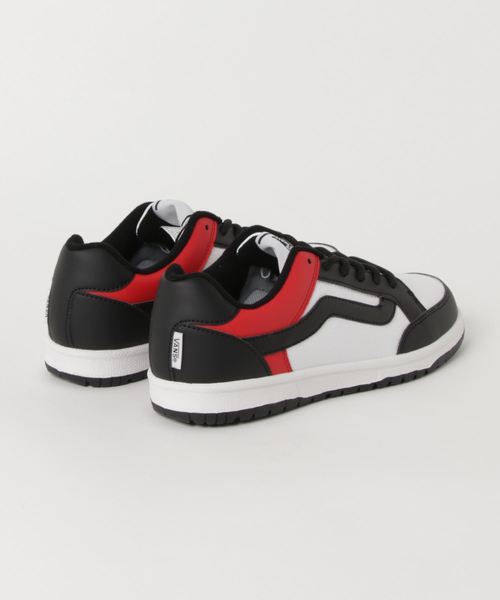 Vans ホソイスニーカー 黒/赤/クリーム Vans ホソイスニーカー 黒/赤/クリーム vans 白 スニーカー