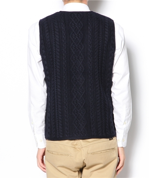 Altea（アルテア）の「Altea / ケーブルジレ（ベスト）」 - WEAR