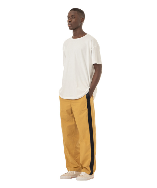 justmine easy to wear プリントパンツ 黄 justmine easy to wear プリントパンツ 黄