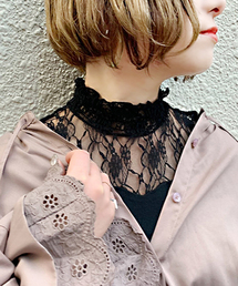 apres jour | レースハイネックシャーリングタンク【ZOZOTOWN限定アイテム】(タンクトップ)