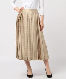 PLEATS LONG SKIRT