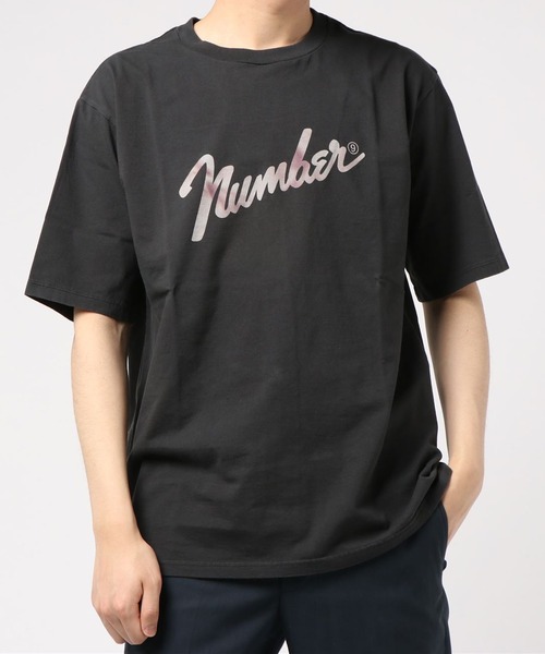 NUMBER (N)INE(ナンバーナイン)の「number9_T-SHIRT(Tシャツ/カットソー・メンズ・チャコールグレー・2/4/3)」の1枚目の写真