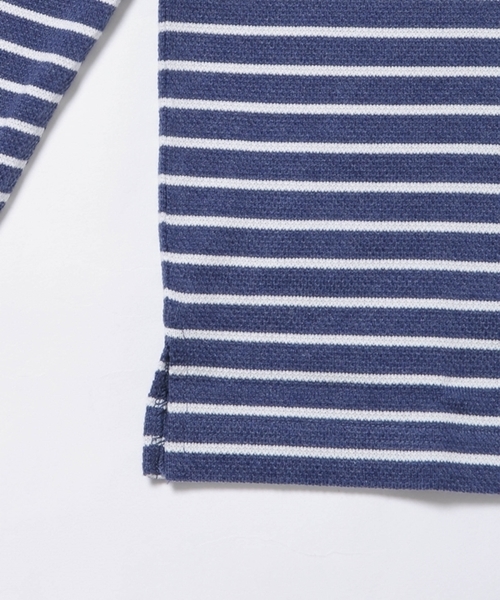 LACOSTE(ラコステ)の「LACOSTE:TH206EL(Tシャツ/カットソー・メンズ・ホワイト/ブラック/ネイビー・3/5/4)」の7枚目の写真