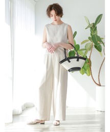 fifth | ナチュラルリネンワイドパンツ(その他パンツ)