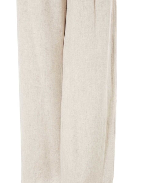 fifth（フィフス）の「ナチュラルリネンワイドパンツ（その他パンツ・レディース・ホワイト/アイボリー/ブラウン/カーキ・MEDIUM/LARGE/SMALL）」の7枚目の写真