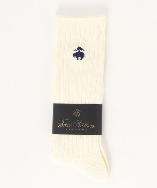 BROOKS BROTHERS（ブルックスブラザーズ）の「GF コットンブレンド クルーソックス（ソックス/靴下・メンズ・カーキ/グリーン/イエロー/ライトグレー/ライトベージュ/グレー/ネイビー/オリーブ/アイボリー・ONESIZE）」の11枚目の写真