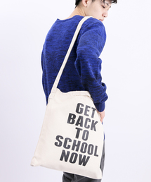 WEGO | WEGO/スクールロゴキャンバスショルダーバッグ(ショルダーバッグ)