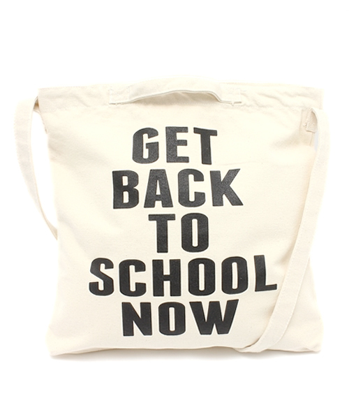 WEGO（ウィゴー）の「WEGO/スクールロゴキャンバスショルダーバッグ（ショルダーバッグ・メンズ・ホワイト/ブラック/ネイビー/レッド・FREE）」の12枚目の写真