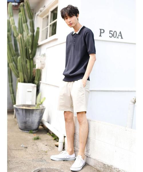 CRAFT STANDARD BOUTIQUE（クラフトスタンダードブティック）の「ドロストイージーショートパンツ1○（その他パンツ・メンズ・ネイビー/カーキ/ベージュ系その他・L/LL/M/S）」の6枚目の写真