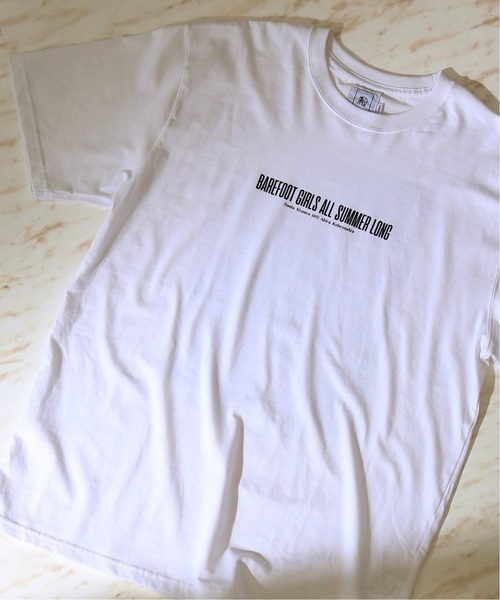 417 EDIFICE(フォーワンセブンエディフィス)の「◆KOBAK AKIRA 別注 BAREFOOT GIRLS TEE(Tシャツ/カットソー・メンズ・ホワイト・MEDIUM/LARGE)」の10枚目の写真
