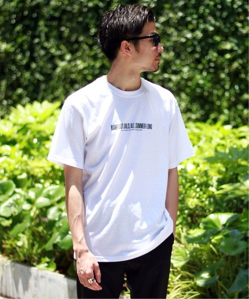 417 EDIFICE(フォーワンセブンエディフィス)の「◆KOBAK AKIRA 別注 BAREFOOT GIRLS TEE(Tシャツ/カットソー・メンズ・ホワイト・MEDIUM/LARGE)」の9枚目の写真