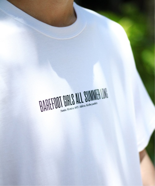 417 EDIFICE(フォーワンセブンエディフィス)の「◆KOBAK AKIRA 別注 BAREFOOT GIRLS TEE(Tシャツ/カットソー・メンズ・ホワイト・MEDIUM/LARGE)」の8枚目の写真