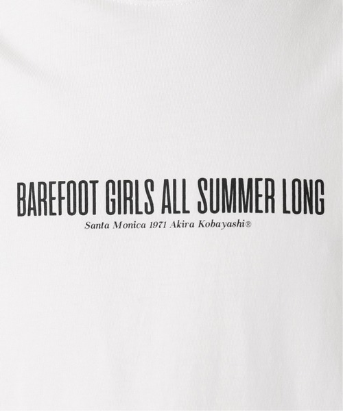 417 EDIFICE(フォーワンセブンエディフィス)の「◆KOBAK AKIRA 別注 BAREFOOT GIRLS TEE(Tシャツ/カットソー・メンズ・ホワイト・MEDIUM/LARGE)」の5枚目の写真