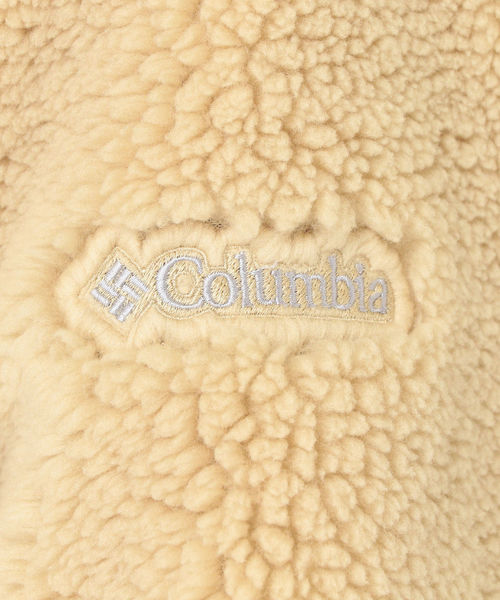 SHIPS(シップス)の「COLUMBIA:【SHIPS別注】リバーシブルボアジャケット◇(ブルゾン・レディース・ブラック/ベージュ/ブルー・X-SMALL/SMALL)」の7枚目の写真