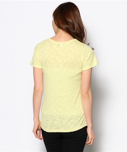 B:MING by BEAMS（ビーミングバイビームス）の「○ビーミング by ビームス / 半袖ベーシックT（Tシャツ/カットソー・レディース・ホワイト/ライトグレー/オレンジ/イエロー・ONE SIZE）」の8枚目の写真