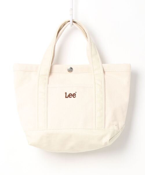 Lee（リー）の「/LEE/キャンバスミニトート（トートバッグ・レディース・レッド/ワインレッド/ダークブルー/ライトベージュ/オリーブ/ライトグレー/オフホワイト/ネイビー/ブラック/カモフラージュ・FREE）」の2枚目の写真