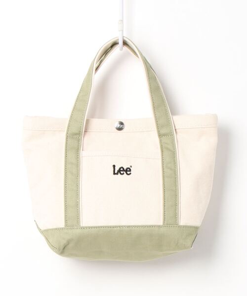 Lee（リー）の「/LEE/キャンバスミニトート（トートバッグ・レディース・レッド/ワインレッド/ダークブルー/ライトベージュ/オリーブ/ライトグレー/オフホワイト/ネイビー/ブラック/カモフラージュ・FREE）」の6枚目の写真