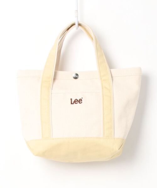 Lee（リー）の「/LEE/キャンバスミニトート（トートバッグ・レディース・レッド/ワインレッド/ダークブルー/ライトベージュ/オリーブ/ライトグレー/オフホワイト/ネイビー/ブラック/カモフラージュ・FREE）」の5枚目の写真