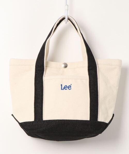 Lee（リー）の「/LEE/キャンバスミニトート（トートバッグ・レディース・レッド/ワインレッド/ダークブルー/ライトベージュ/オリーブ/ライトグレー/オフホワイト/ネイビー/ブラック/カモフラージュ・FREE）」の3枚目の写真