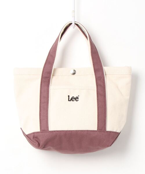 Lee（リー）の「/LEE/キャンバスミニトート（トートバッグ・レディース・レッド/ワインレッド/ダークブルー/ライトベージュ/オリーブ/ライトグレー/オフホワイト/ネイビー/ブラック/カモフラージュ・FREE）」の9枚目の写真