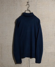 【i】カシミヤタッチタートルニット