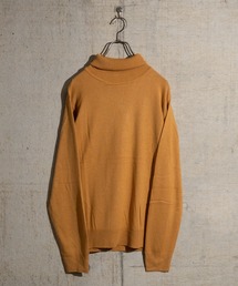 【i】カシミヤタッチタートルニット