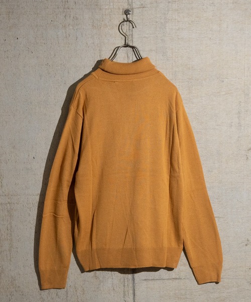 JOHN'S CLOSET（ジョンズクローゼット）の「【i】カシミヤタッチタートルニット（ニット/セーター・メンズ・ブラウン/ネイビー/ブルー/ブラック/ホワイト/マスタード/チャコール・MEDIUM/LARGE/X-LARGE）」の21枚目の写真