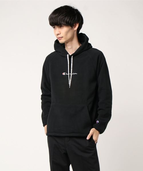 Champion（チャンピオン）の「【Champion】フリースパーカー（パーカー・メンズ・ホワイト/ブラック/パープル/イエロー・M/L）」の10枚目の写真