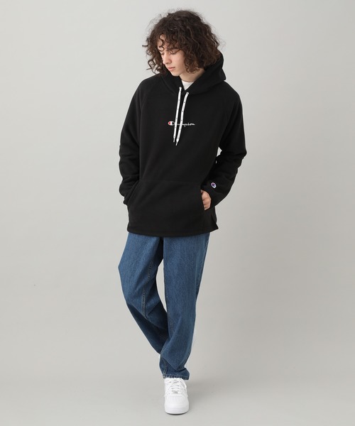 Champion（チャンピオン）の「【Champion】フリースパーカー（パーカー・メンズ・ホワイト/ブラック/パープル/イエロー・M/L）」の8枚目の写真