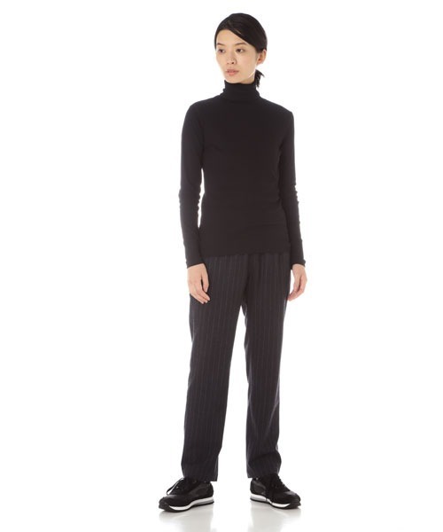 SUNSPEL(サンスペル)の「SUNSPEL / WOMEN’S WOOL FLANNEL STRIPE(その他パンツ・レディース・ネイビー・0/1)」の3枚目の写真