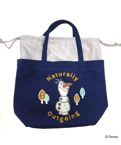 Disney（ディズニー）の「【Disney】アナと雪の女王2刺繍トートバッグ（トートバッグ・レディース・ベージュ/ネイビー/カーキ・ﾌﾘ-）」の11枚目の写真