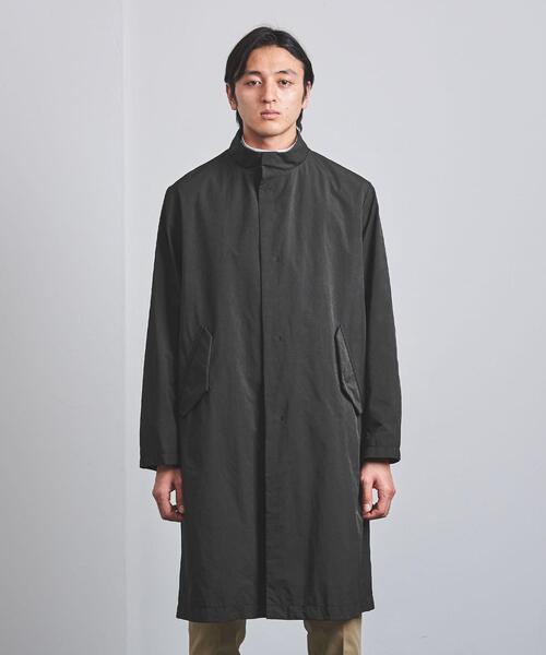 UNITED ARROWS（ユナイテッドアローズ）の「＜UNITED ARROWS＞ ポリエステル ナイロン スタンド モッズ コート（その他アウター・メンズ・ブラック・LARGE/MEDIUM/SMALL/X-LARGE）」の3枚目の写真