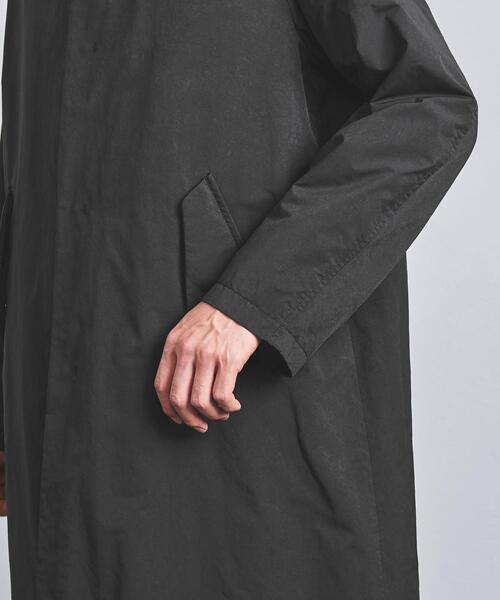 UNITED ARROWS（ユナイテッドアローズ）の「＜UNITED ARROWS＞ ポリエステル ナイロン スタンド モッズ コート（その他アウター・メンズ・ブラック・LARGE/MEDIUM/SMALL/X-LARGE）」の9枚目の写真