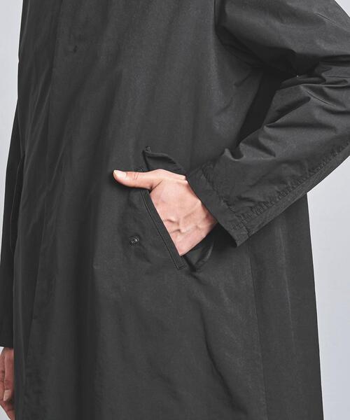 UNITED ARROWS（ユナイテッドアローズ）の「＜UNITED ARROWS＞ ポリエステル ナイロン スタンド モッズ コート（その他アウター・メンズ・ブラック・LARGE/MEDIUM/SMALL/X-LARGE）」の8枚目の写真