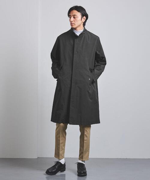 UNITED ARROWS（ユナイテッドアローズ）の「＜UNITED ARROWS＞ ポリエステル ナイロン スタンド モッズ コート（その他アウター・メンズ・ブラック・LARGE/MEDIUM/SMALL/X-LARGE）」の6枚目の写真